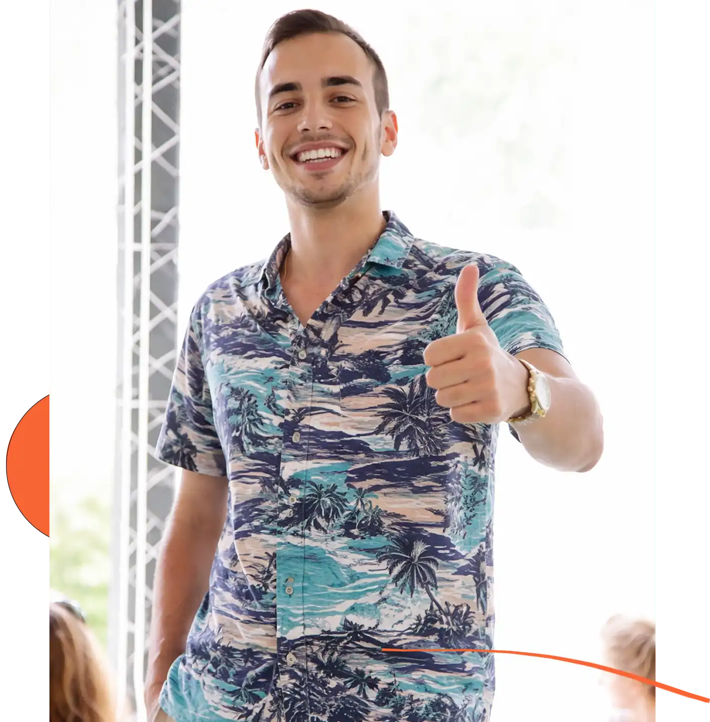 Ilustrație care reprezintă implicarea și sprijinul comunității pentru activitatea Clubului Tinerilor.